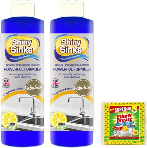Shine sinks lemon sherbet 2x - sinks, (2x