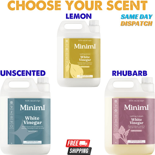 Miniml eco white vinegar - eco, 5l