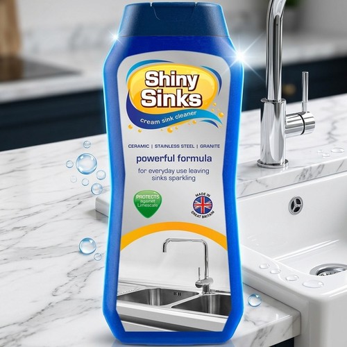 Shiny sinks cream sink cleaner - cream,