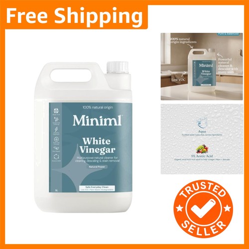 Biodegradable white vinegar - 5l,