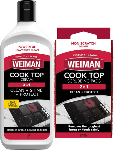 Ceramic and glass cooktop - and,